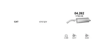 Система выпуска ОГ POLMO купить