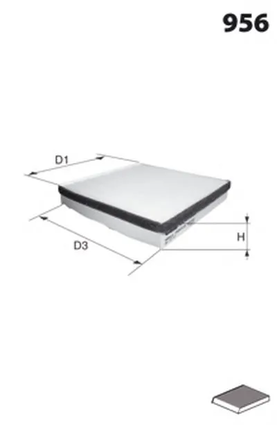 Фильтр, воздух во внутренном пространстве Dr!ve+ купить