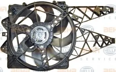 Вентилятор, охлаждение двигателя BEHR HELLA SERVICE купить