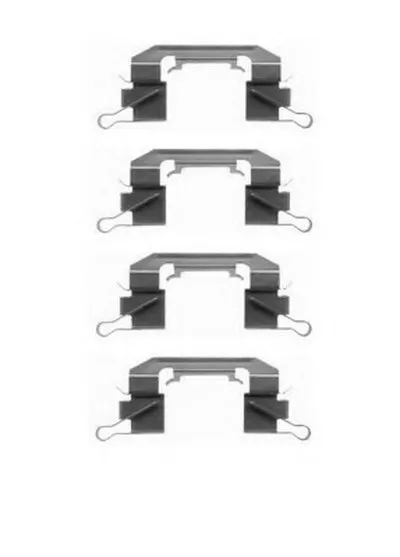 Комплектующие, колодки дискового тормоза MOTAQUIP купить