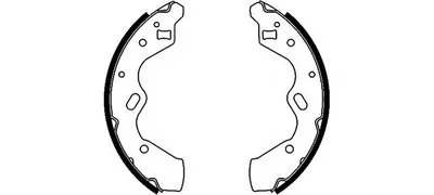 Комплект тормозных колодок HELLA купить