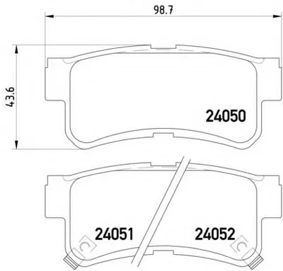 Комплект тормозных колодок, дисковый тормоз HELLA купить