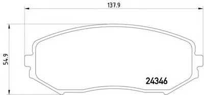 Комплект тормозных колодок, дисковый тормоз HELLA купить