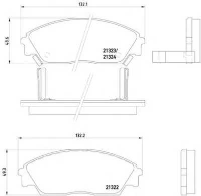 Комплект тормозных колодок, дисковый тормоз HELLA PAGID купить