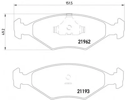Комплект тормозных колодок, дисковый тормоз HELLA PAGID купить