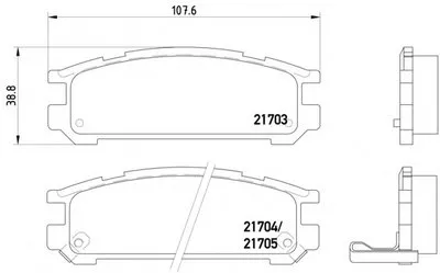 Комплект тормозных колодок, дисковый тормоз HELLA PAGID купить