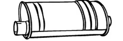 Глушитель выхлопных газов конечный WALKER купить