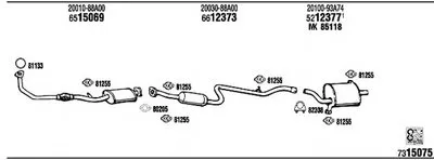 Система выпуска ОГ WALKER купить