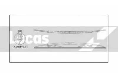 Щетка стеклоочистителя LUCAS ELECTRICAL купить