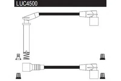 Комплект проводов зажигания LUCAS ELECTRICAL купить
