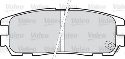 Комплект тормозных колодок, дисковый тормоз VALEO купить