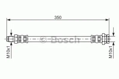 Тормозной шланг BOSCH купить