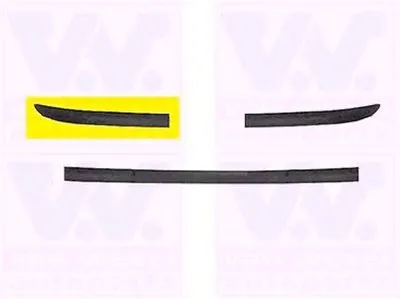 Облицовка, бампер VAN WEZEL купить