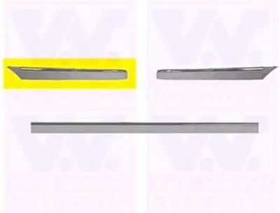 Облицовка, бампер VAN WEZEL купить