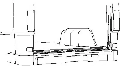 Днище кузова, багажник / помещения для груза VAN WEZEL купить