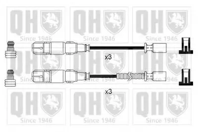 Комплект проводов зажигания CI QUINTON HAZELL купить