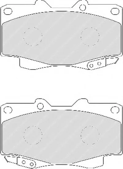 Комплект тормозных колодок, дисковый тормоз PREMIER FERODO купить
