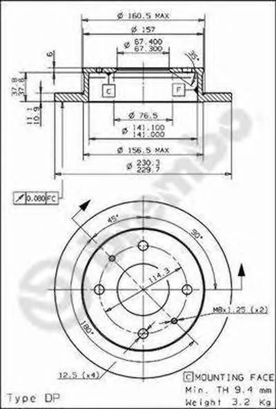 Тормозной диск AP купить
