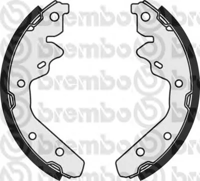 Комплект тормозных колодок BREMBO купить