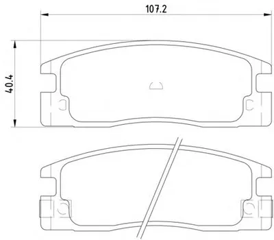 Комплект тормозных колодок, дисковый тормоз MINTEX купить