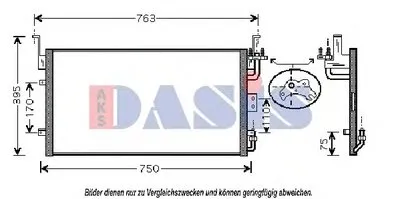 Конденсатор, кондиционер AKS DASIS купить