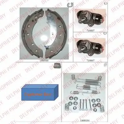 Комплект тормозных колодок DELPHI купить