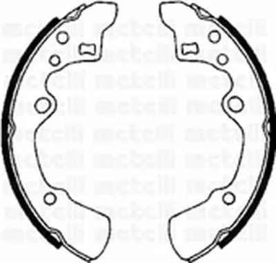 Комплект тормозных колодок METELLI купить