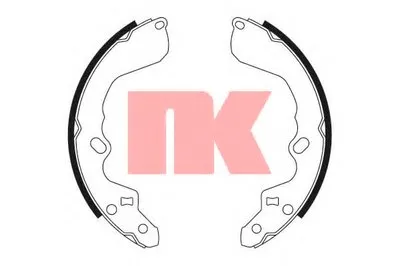 Комплект тормозных колодок NK купить