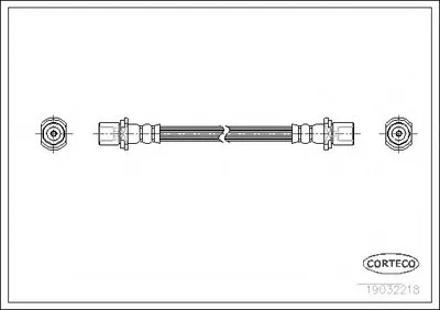 Тормозной шланг CORTECO купить