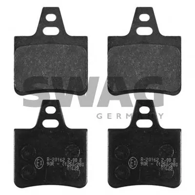 Комплект тормозных колодок, дисковый тормоз SWAG купить