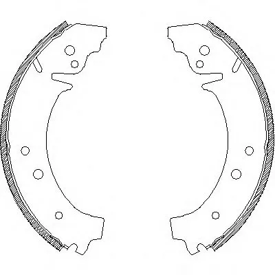 Комплект тормозных колодок REMSA купить