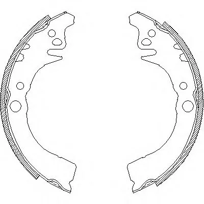Комплект тормозных колодок REMSA купить