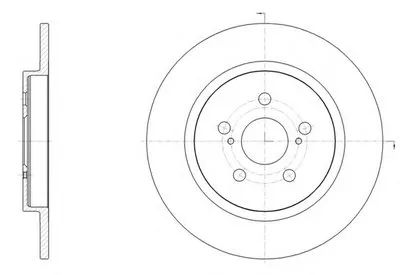 Тормозной диск KAWE купить