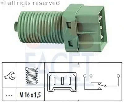 Выключатель фонаря сигнала торможения FACET купить