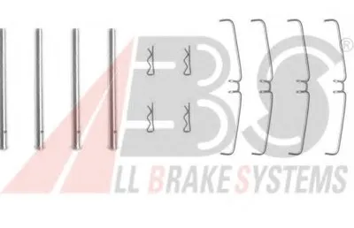 Комплектующие, колодки дискового тормоза A.B.S. купить