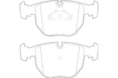 Комплект тормозных колодок, дисковый тормоз DURON купить
