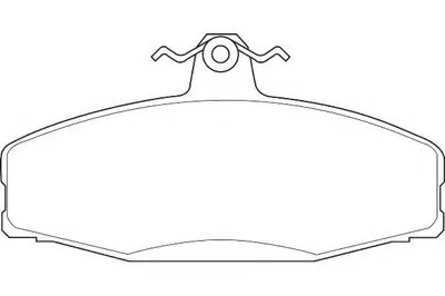 Комплект тормозных колодок, дисковый тормоз DURON купить
