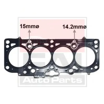 Прокладка, головка цилиндра FAI AutoParts купить