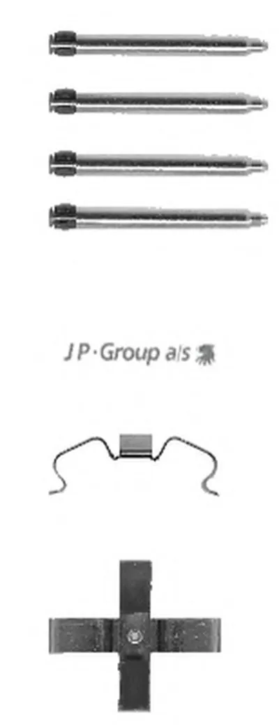 Комплектующие, колодки дискового тормоза QH JP GROUP купить