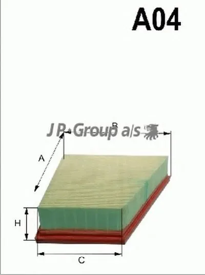 Воздушный фильтр QH JP GROUP купить