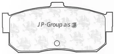 Комплект тормозных колодок, дисковый тормоз QH JP GROUP купить