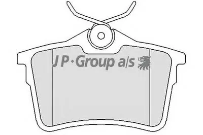 Комплект тормозных колодок, дисковый тормоз QH JP GROUP купить