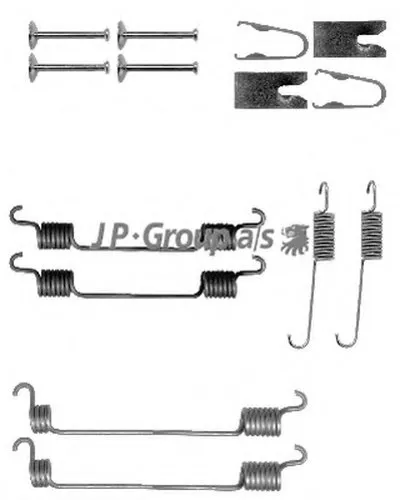 Комплектующие, тормозная колодка QH JP GROUP купить