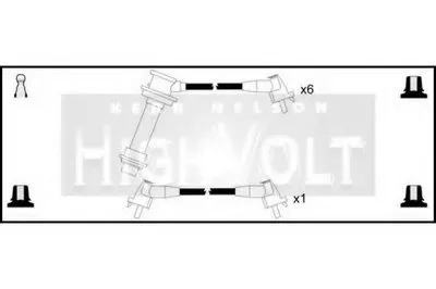 Комплект проводов зажигания HighVolt STANDARD купить