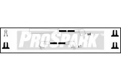Комплект проводов зажигания ProSpark STANDARD купить