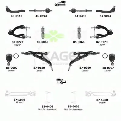 Подвеска колеса KAGER купить