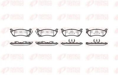 Комплект тормозных колодок, дисковый тормоз KAWE купить