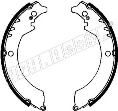 Комплект тормозных колодок fri.tech. купить