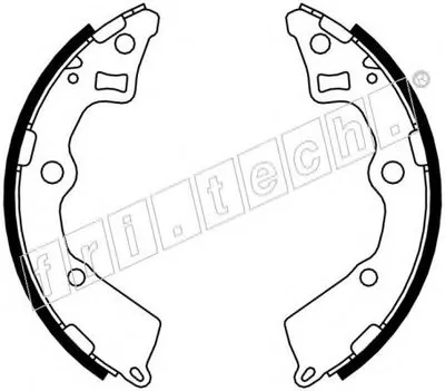 Комплект тормозных колодок fri.tech. купить