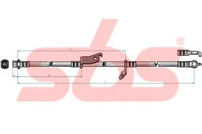 Тормозной шланг sbs купить